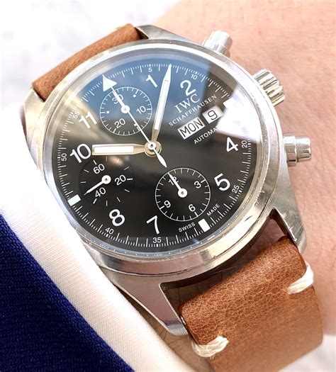 iwc der fliegerchronograph automatic price|old school flieger chronograph.